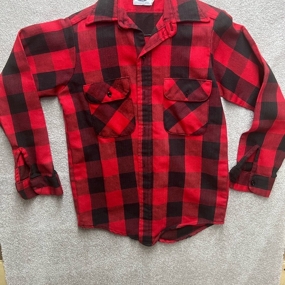 mr leggs Other - Red and Black Plaid Flannel Shirt